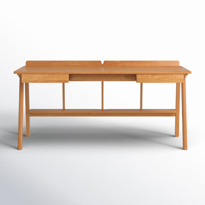 AllModern Nasia 63'' Solid Wood Desk & Reviews | AllModern